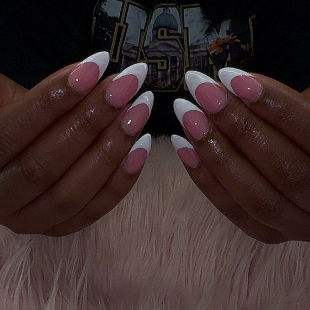 Medium Frenchies at DiamondKnails in Memphis, TN