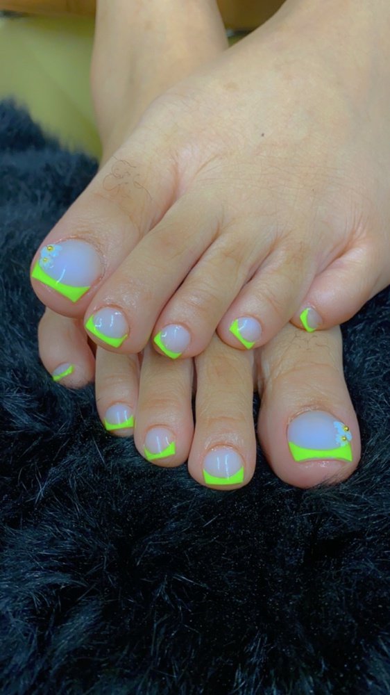 Full Set Acrylic Toes