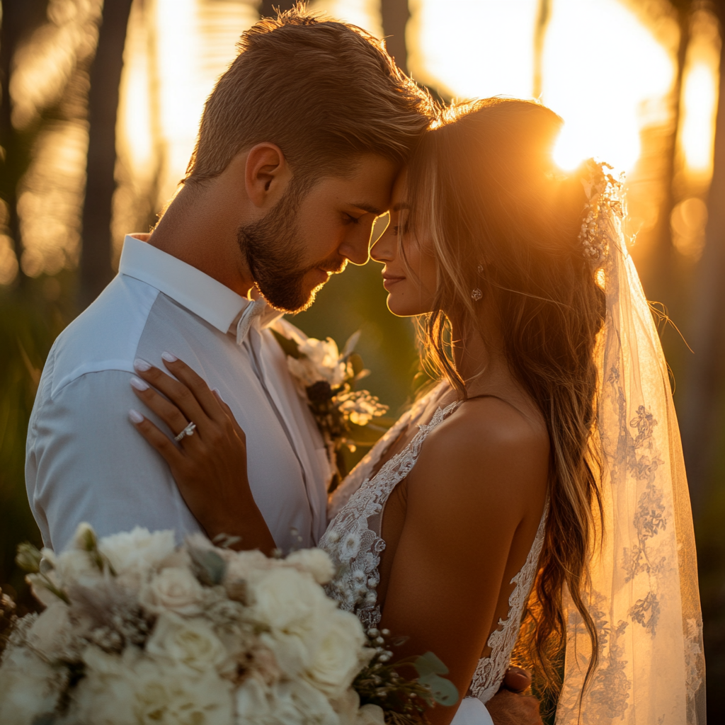 Mr. & Mrs. Spray tan at Tanz & Things in Billings, MT
