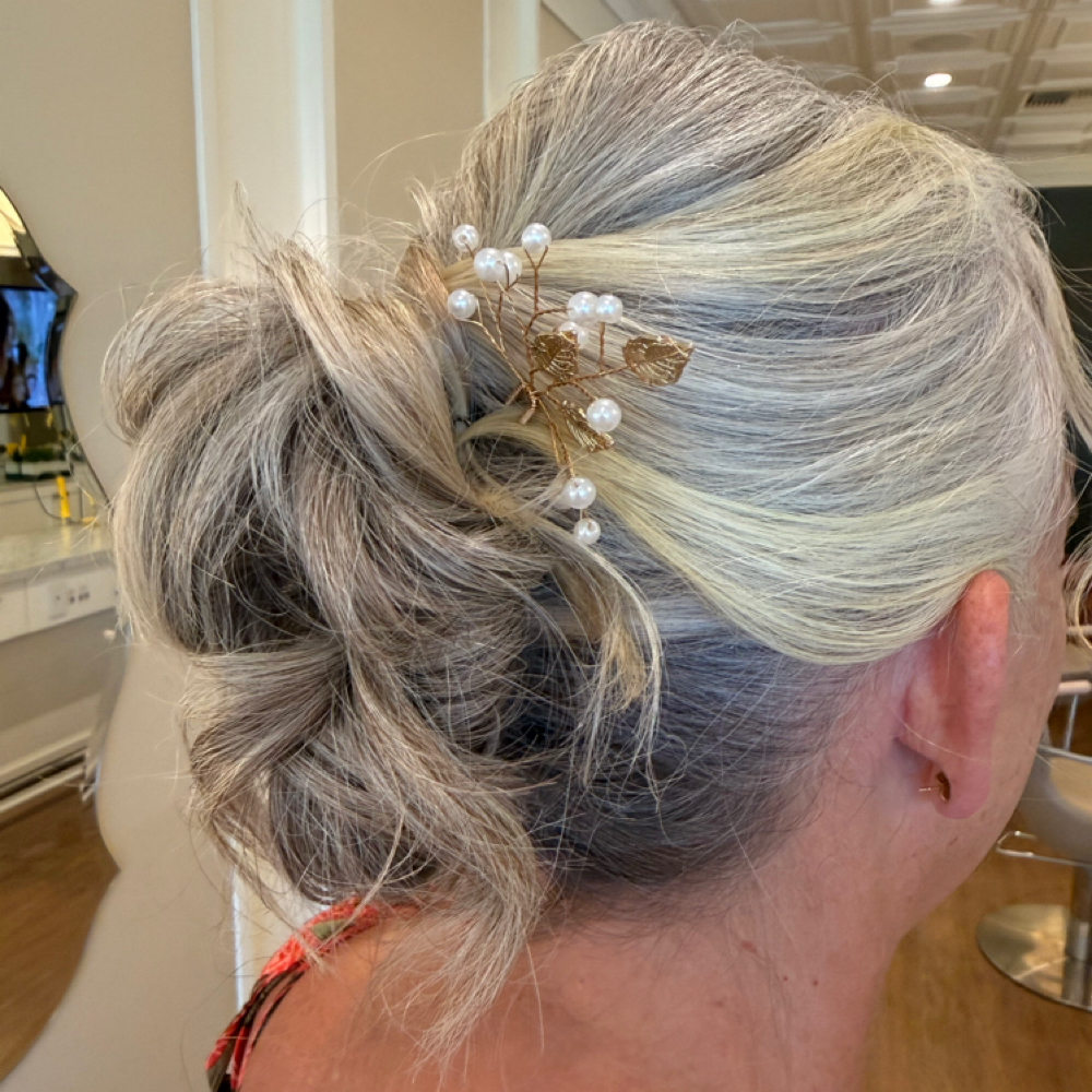 Formal Updo / Event Styling at Lux Spa Collective in Encinitas, CA