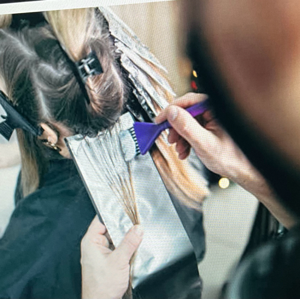 Foil Work/highlights, Balayage at Sage & Sunflower Salon in Rockville, MD