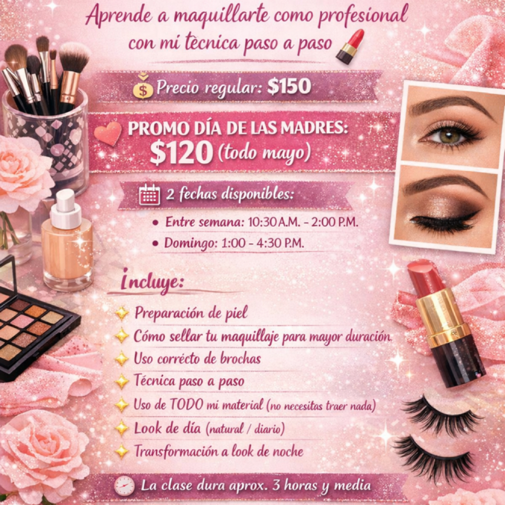 Automaquillaje at D Beauty Bar in McAllen, TX