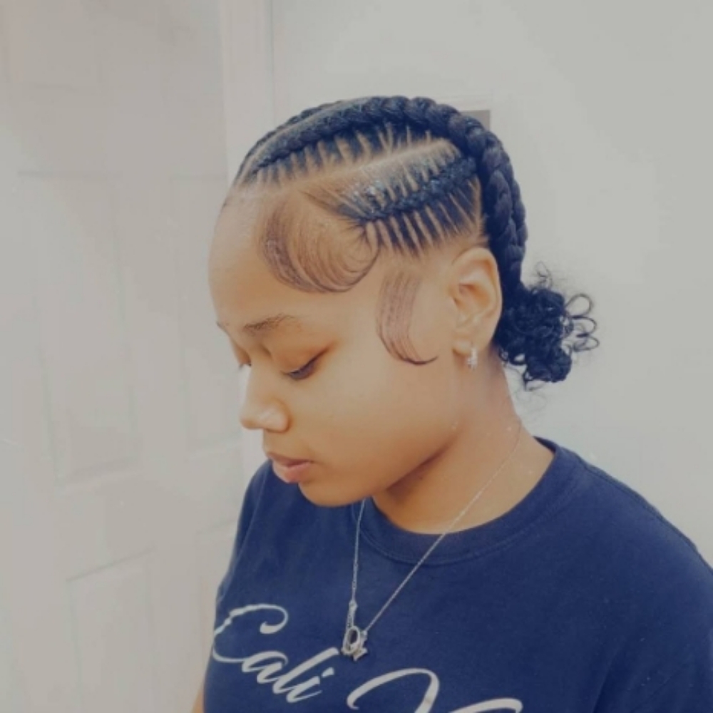 Women's 4-6 Stitch Braids at LG Stylez LLC in Fraser, MI