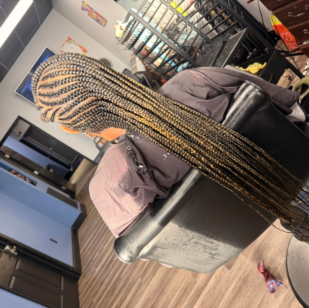 Lemonade braids at My HandsofGrace in Clinton Township, MI