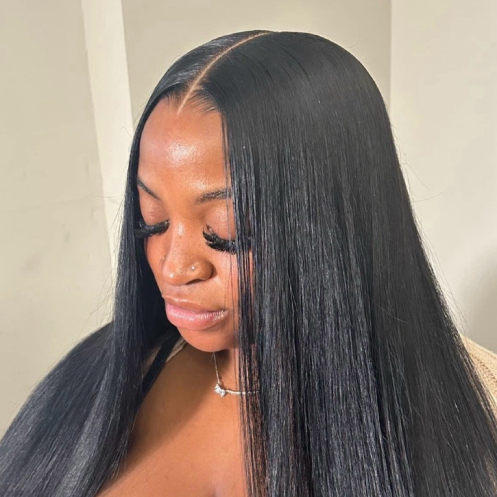 Closure Sew In at Weaves blowouts and styles in Atlanta, GA