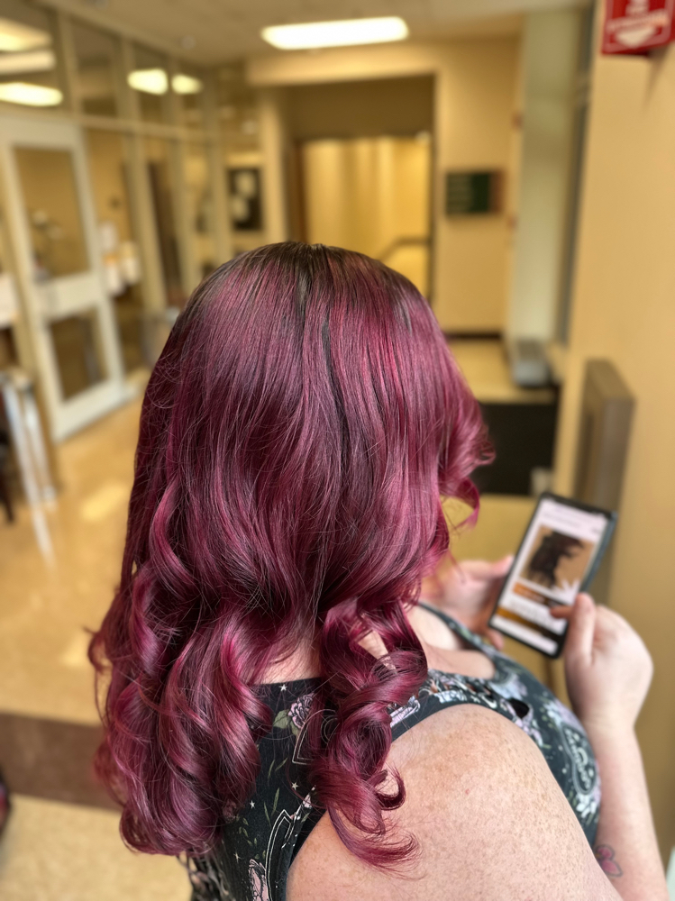 Single Process Color at Crowned by Marie LLC in Douglasville, GA
