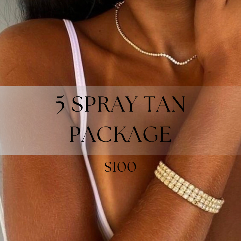 5 Spray Tan Package