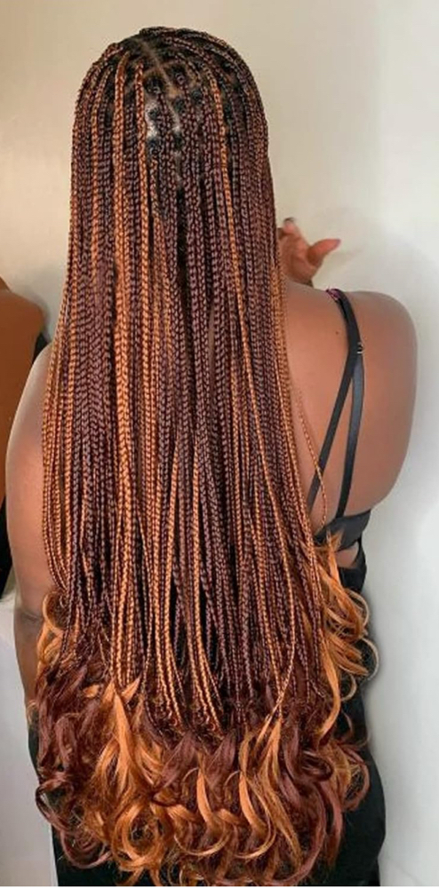 Medium French Braids