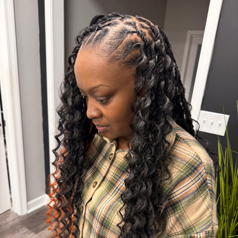 Doublestrand Twist With Boho Hair at NaTRUality in High Point, NC