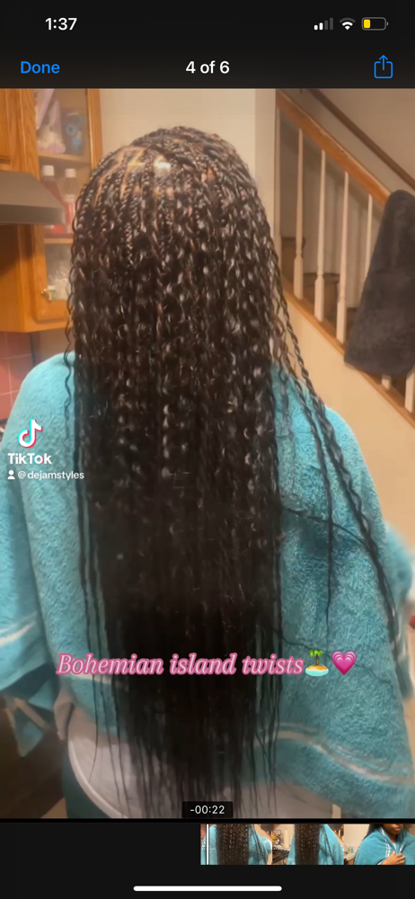 Island Twists- Hair Included at Deja’s Divine Hair Company in Joliet, IL