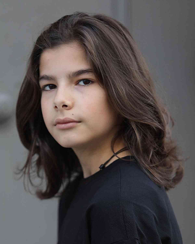 Child long haircut (genderless)