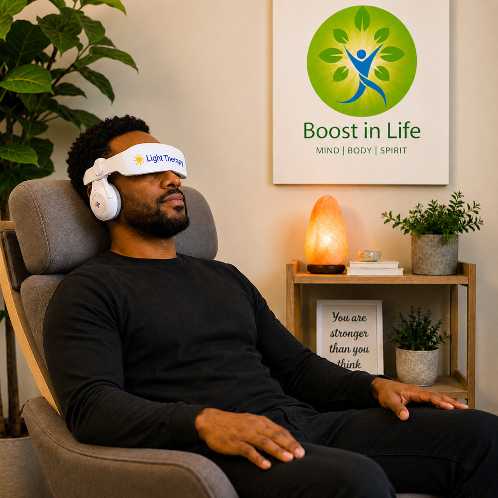 Brainwave Entrainment Therapy (BT) at Boost in Life Holistic Healing in Houston, TX