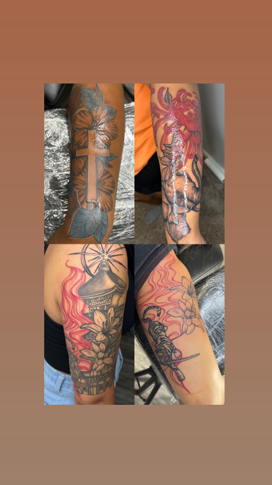 Color Arm Quarter Sleeve