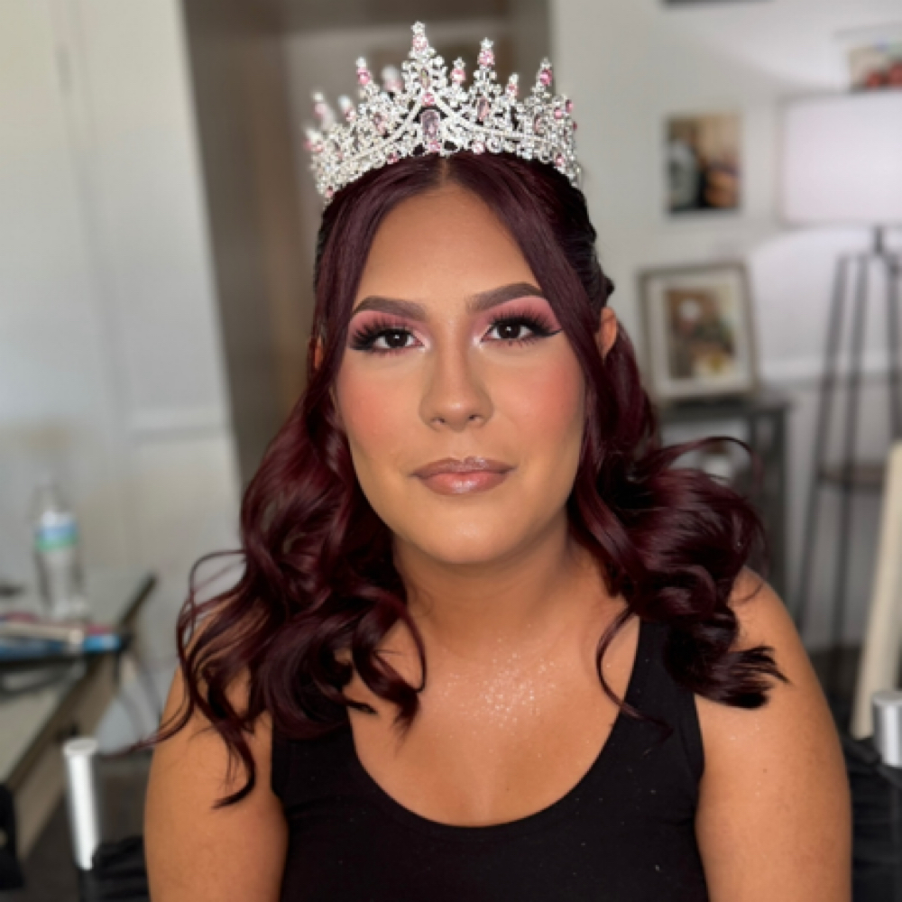 Quinces/16s Makeup at Diabolika Makeup in Moreno Valley, CA