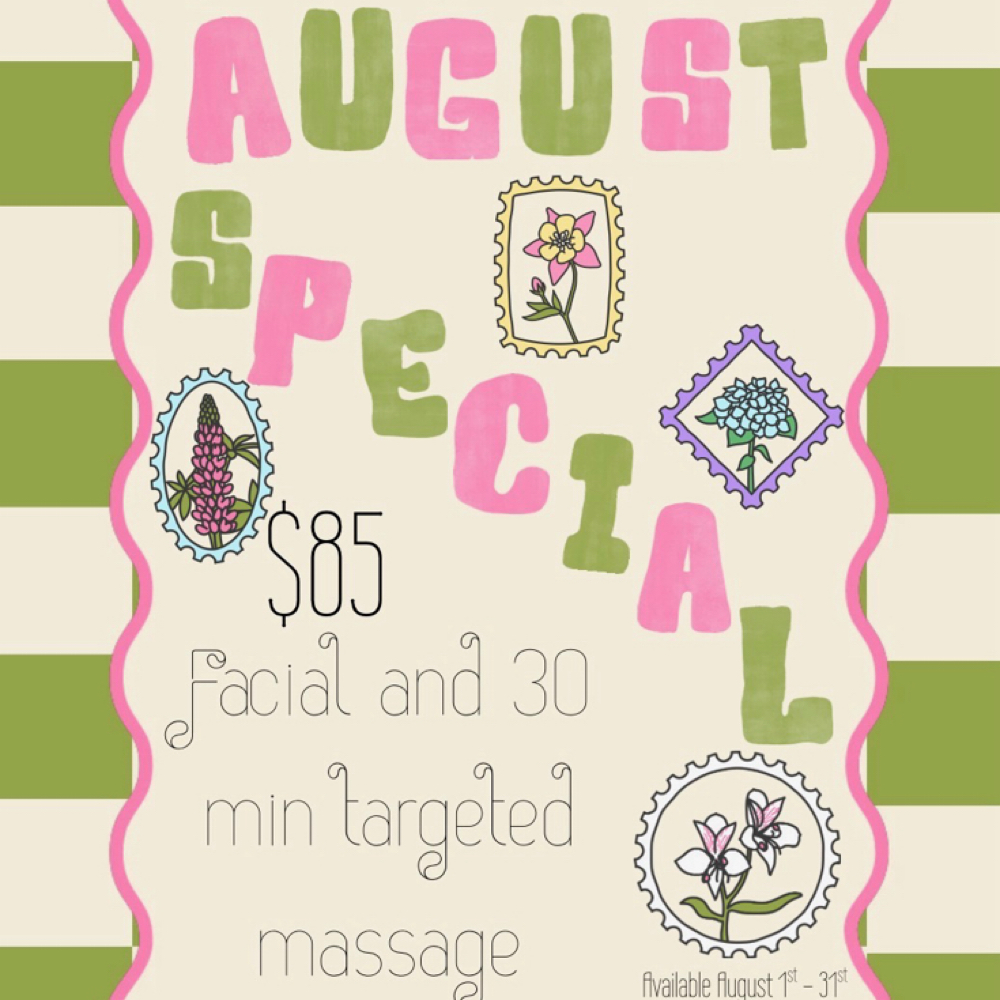 August Special at The Nest: Wellness and Massage in Olney, IL
