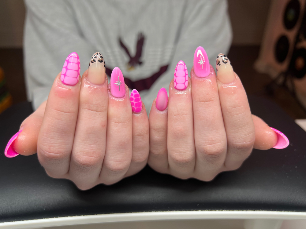 Acrylic Fill/ Pedicure Combo at Claws by Callena in Jackson, OH