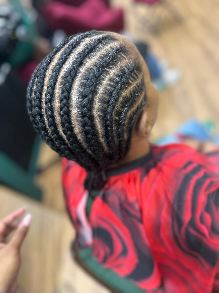 Natural Braid ( Cornrows)