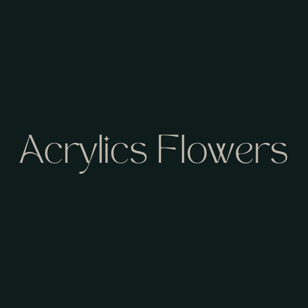 Acrylic Flowers