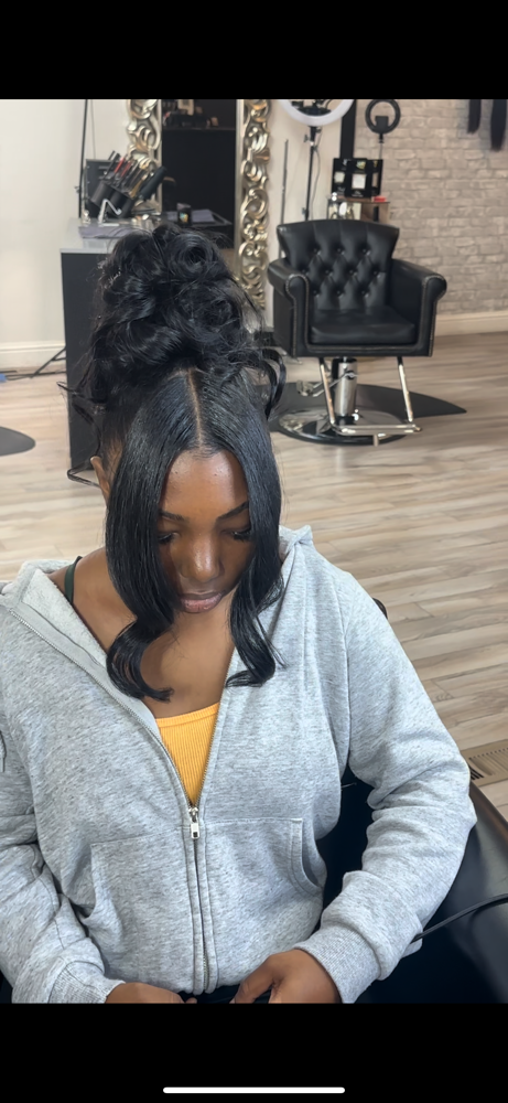 Ponytail W/ Swoop/Bang