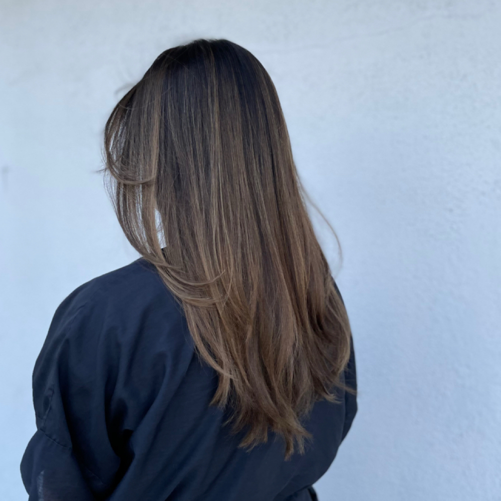 Lived in Balayage at @hairby_m_e_g in Santa Monica, CA