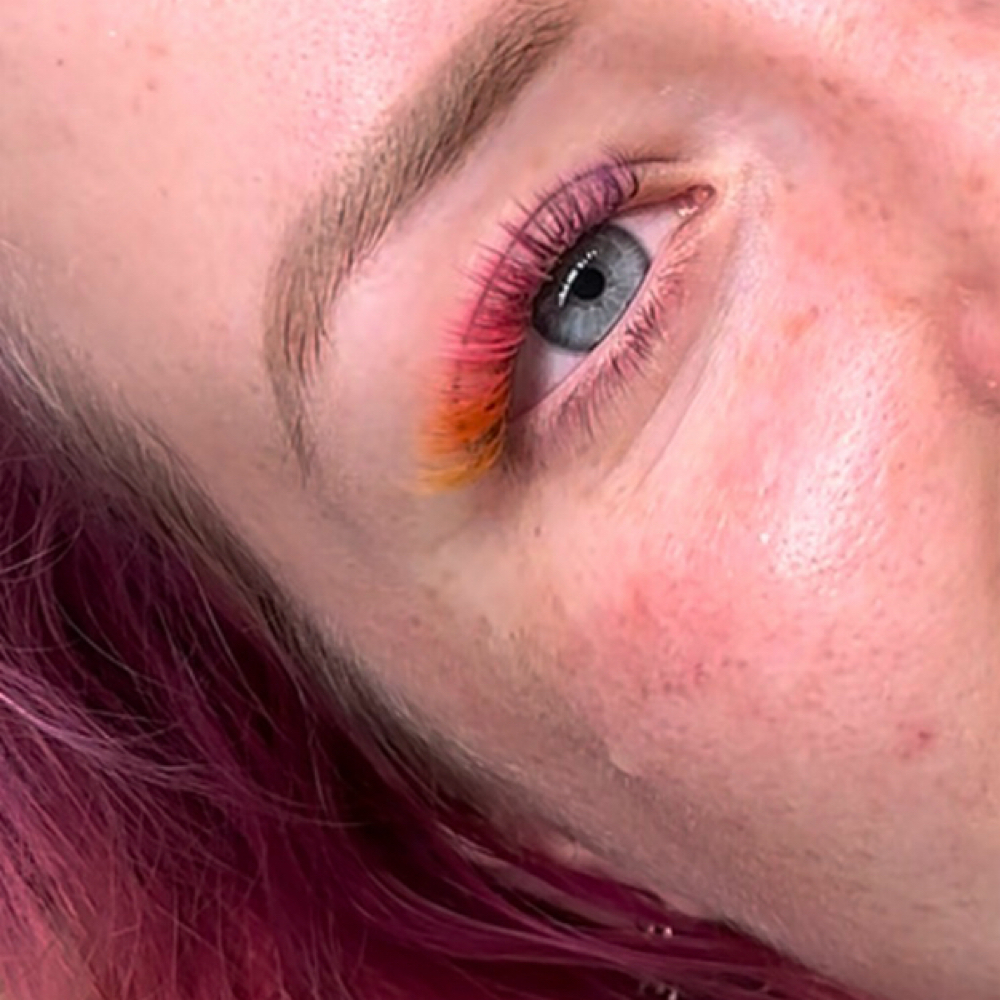 Full Color Set (no brown or black) at Lashed by Hai in Boise, ID