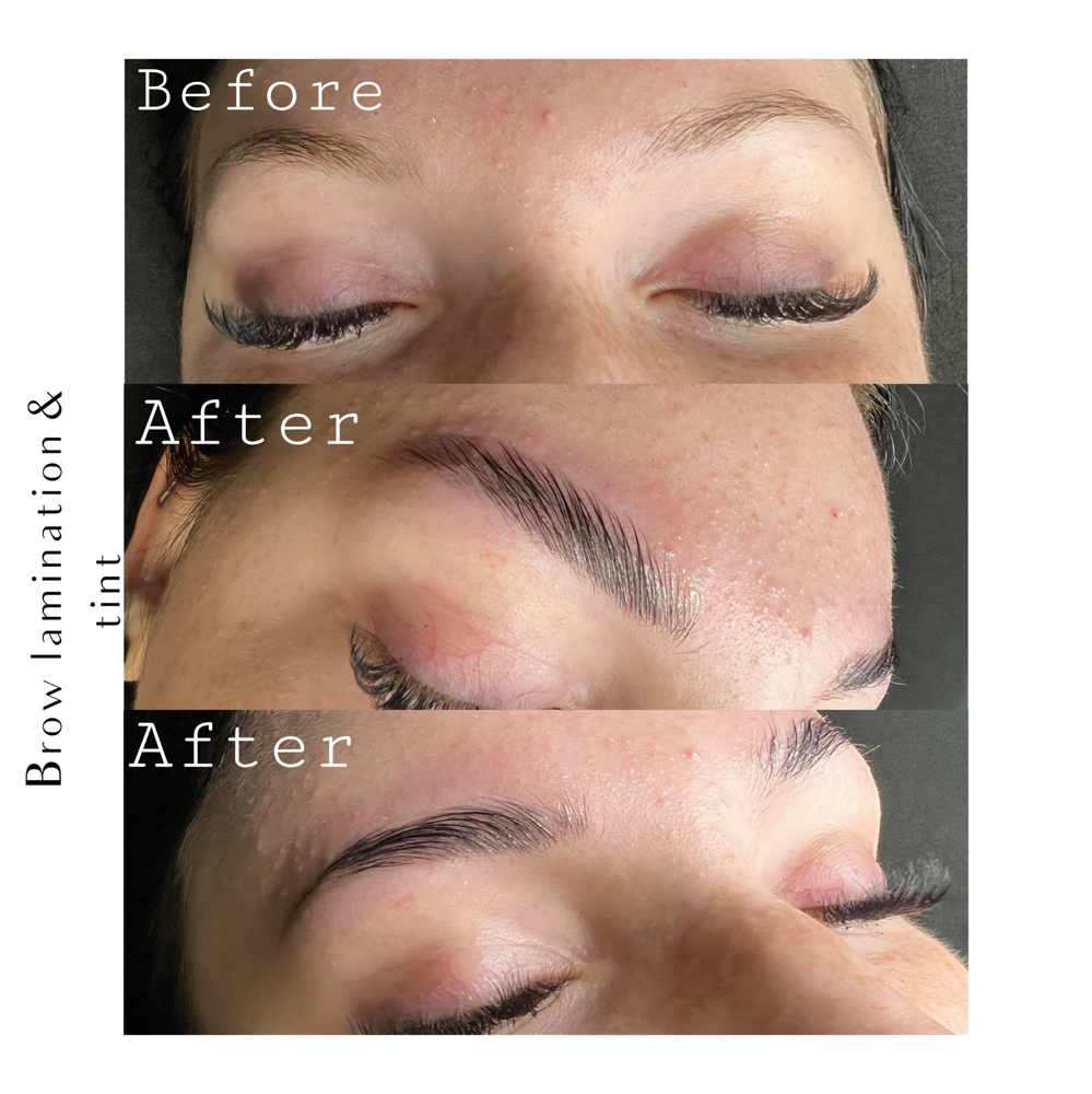 Brow Lamination & Tint