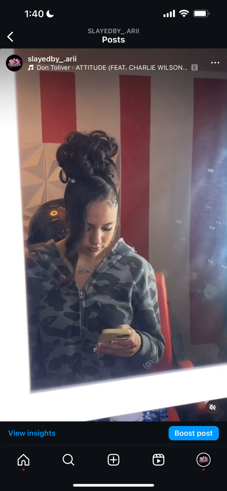 Updo ( With Bundles )