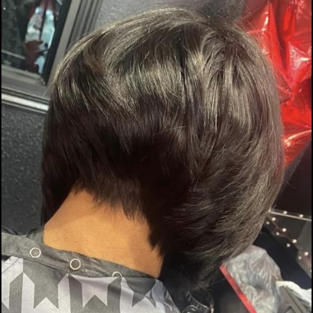 Specialty Texturized Hair Cut at Encisions Pro Hair Designs LLC in Madison Heights, MI