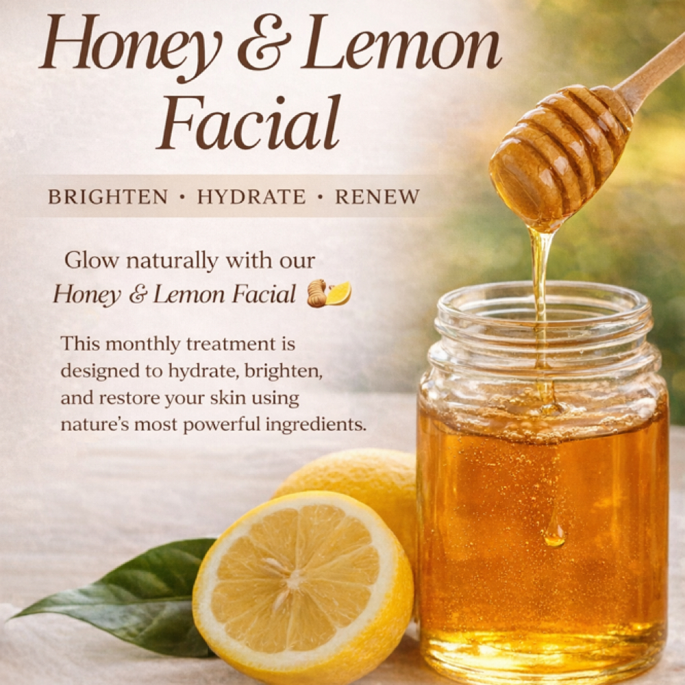 Honey & Lemon Glow Facial at Queen B Esthetics in Littleton, CO