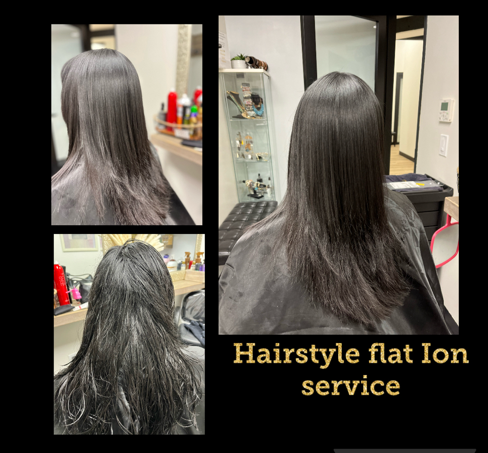 Hairstyle Flat Ion Service