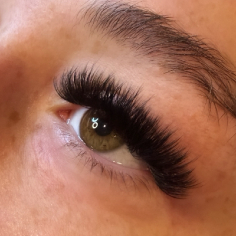 Volume Eyelash Extensions at Beach Babe Beauty Co in Wilmington, NC