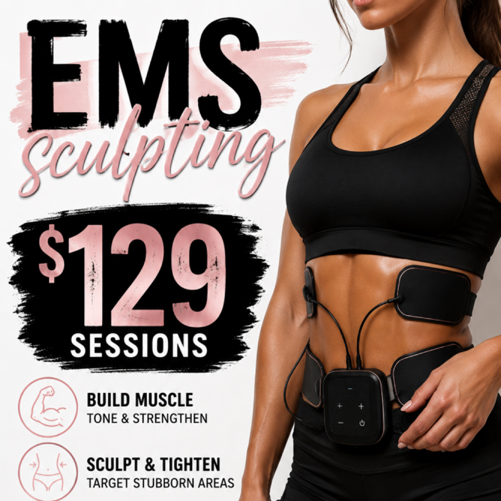 Ems Sculpting at Coco+Oak Beauty Bar in Alton, IL