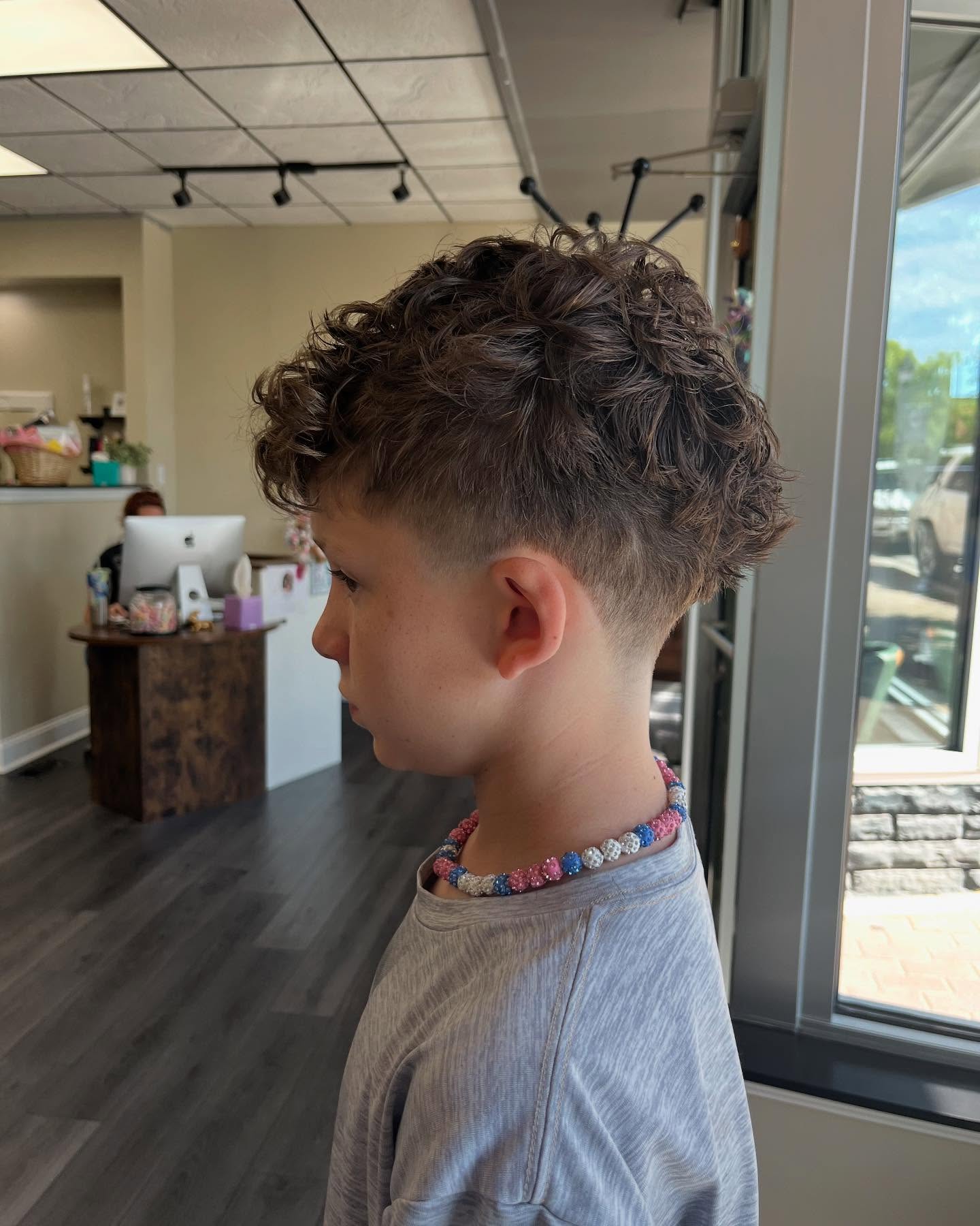 Boys Haircut w/ Brittany at Magnolia Mane Salon in Fuquay Varina, NC