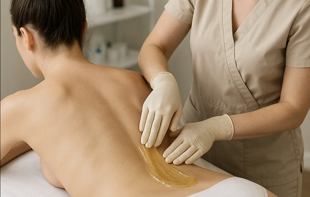 Butt Strip Wax at Glow Haus & Wellness in Oakland, CA