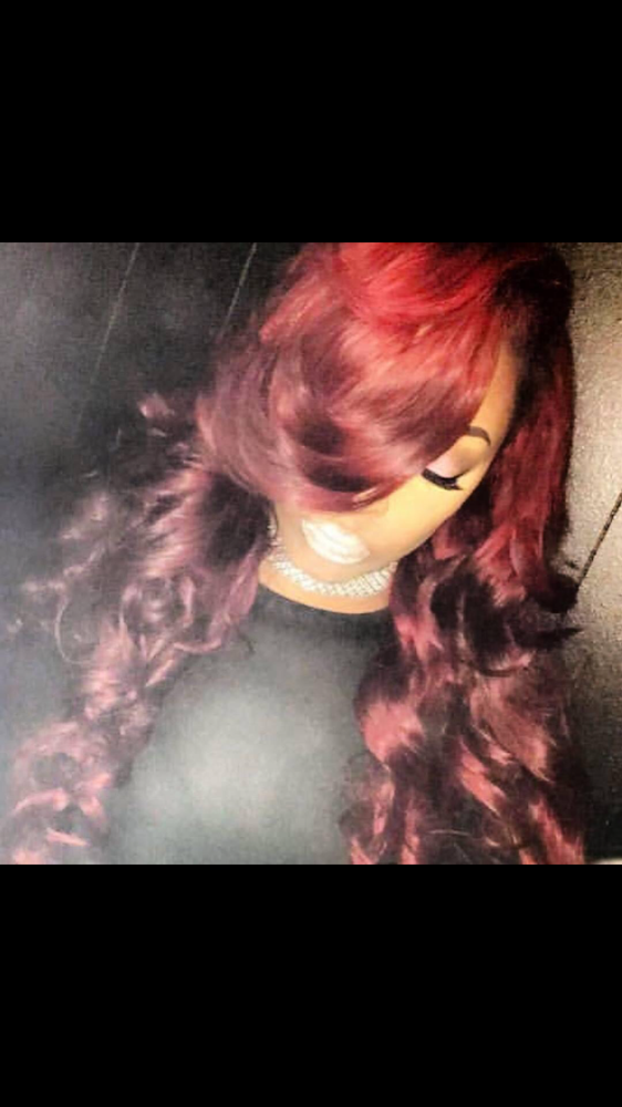 Custom made wigs 3/4 bundles