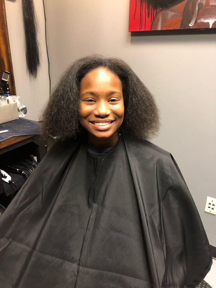 Shampoo, Blowdry & Cut Natural Hair