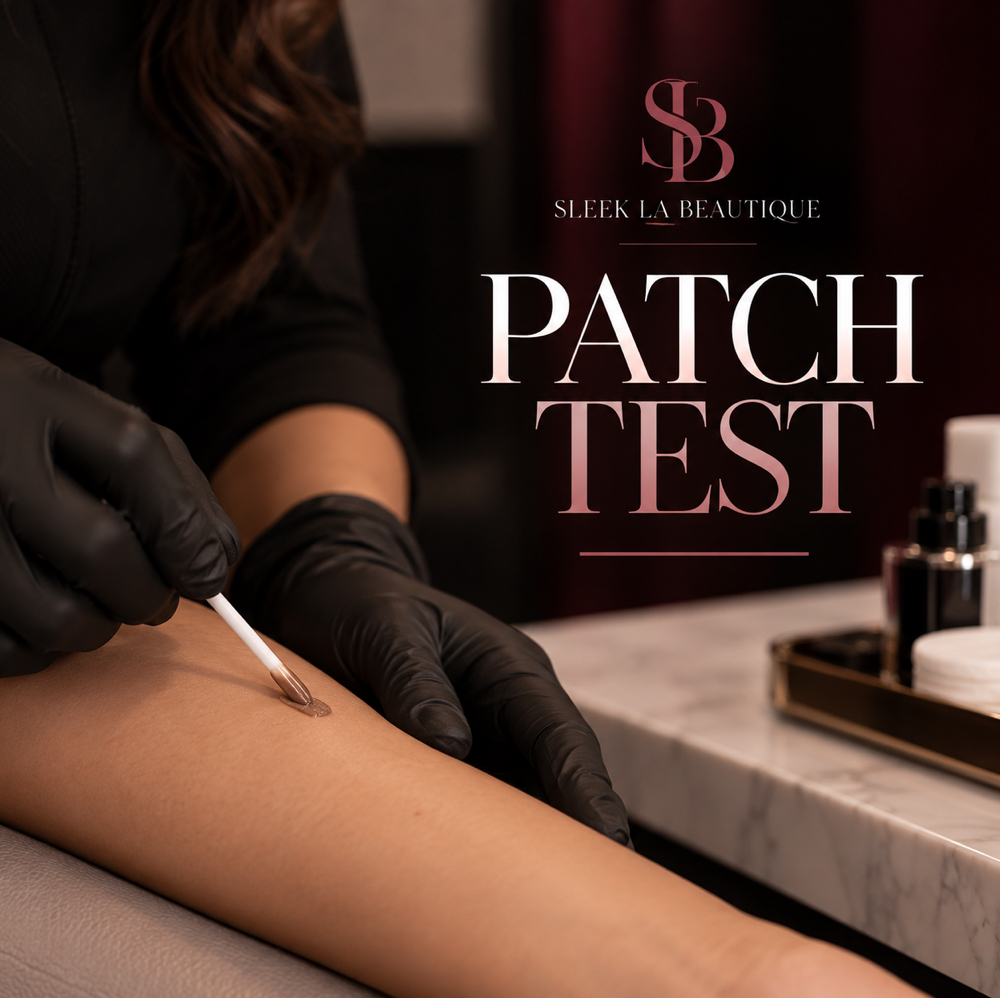 Patch Test at Sleek La Beautique in Tampa, FL