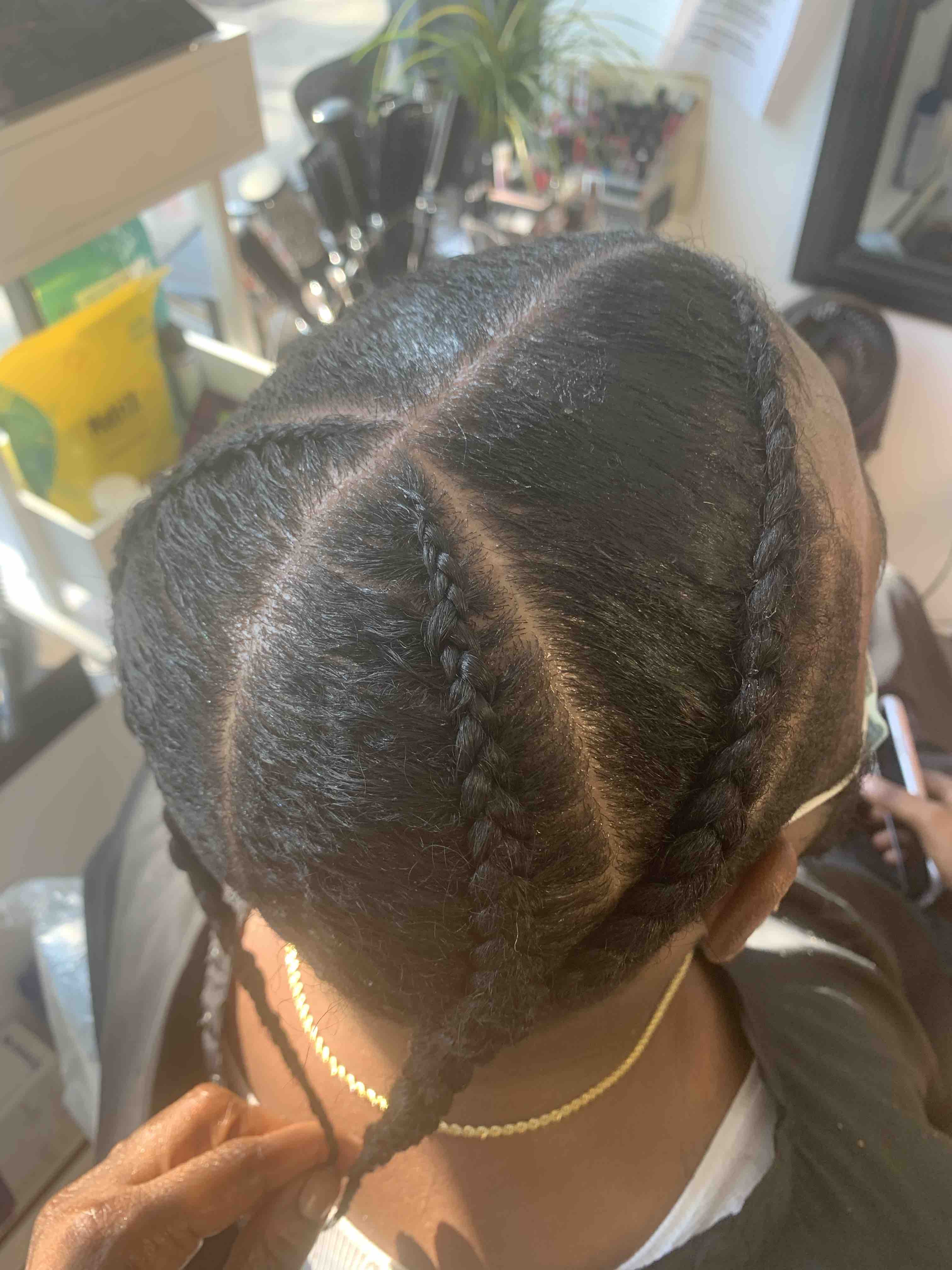 CORNROW 4 at BEAUTY SPECIALIST in Brooklyn, NY