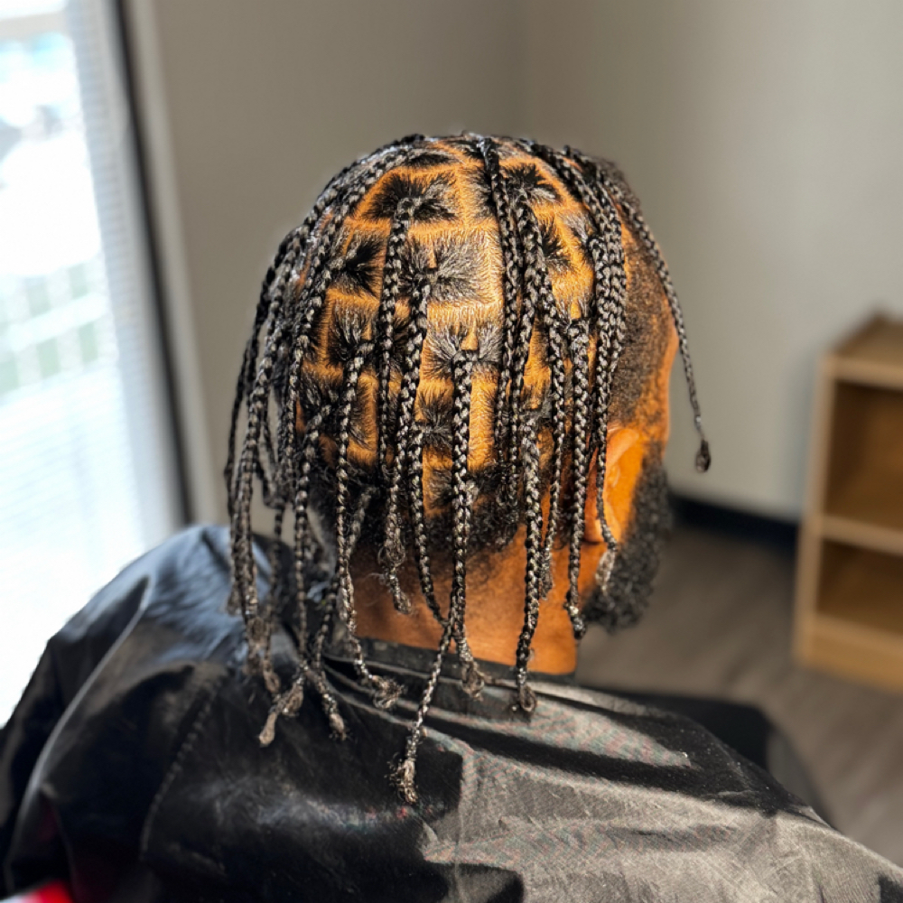 Men Plaits at Kyra D. The Stylist LLC in Hoover, AL