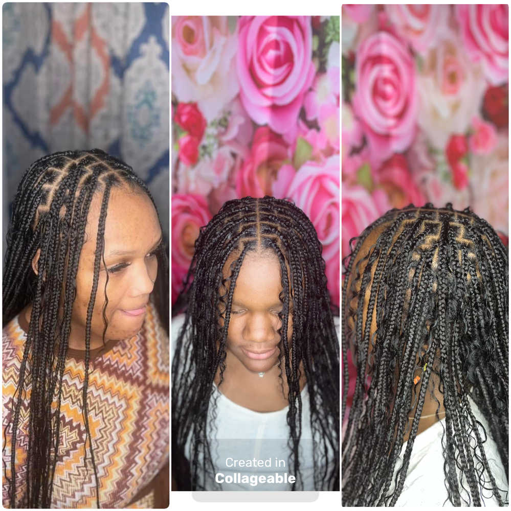 🦋Small Boho Knotless