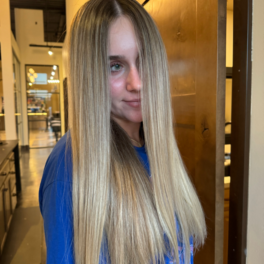 full custom highlight at NC Hair Collective in Sammamish, WA