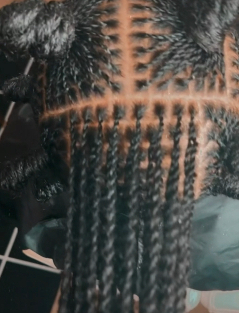 MicroLocs Twists/Braid w/Ext 6”-8”