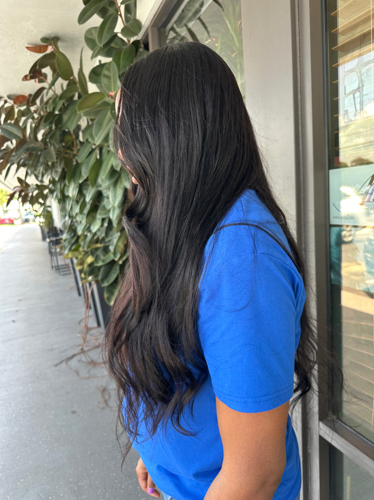 V/U Part Wig Install