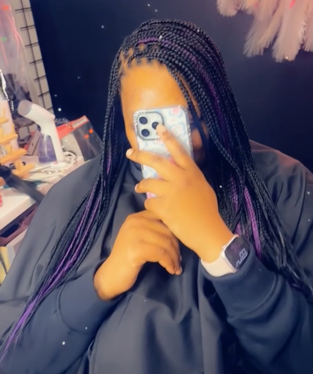 Small Knotless (Junior) at C&C Hair Collection in Palos Hills, IL