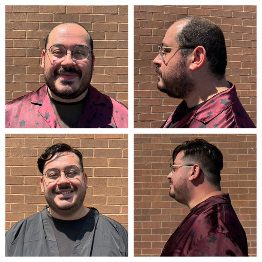 Men’s Reinstall and Haircut