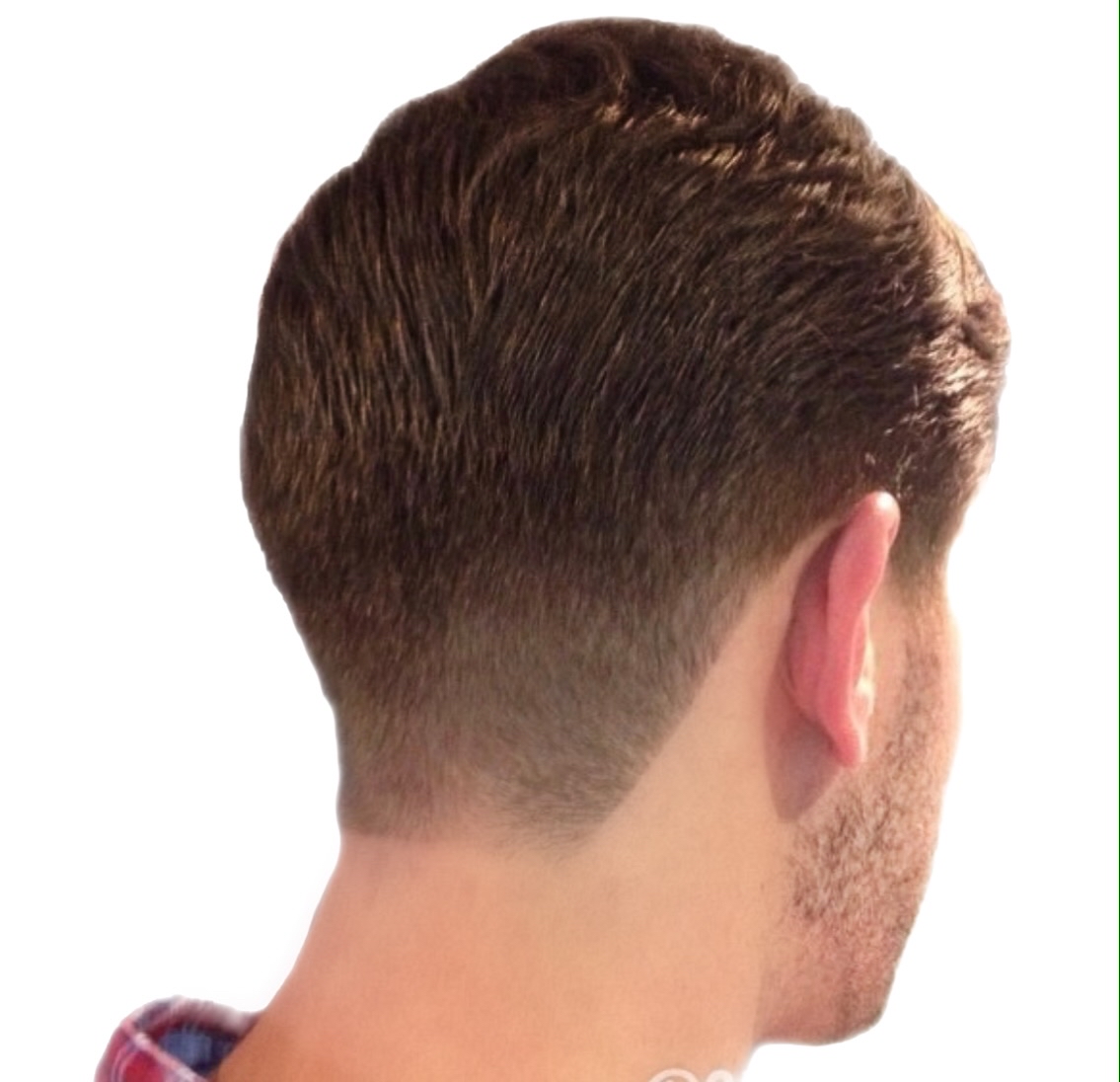 Mens Cut And Grey Coverage Color
