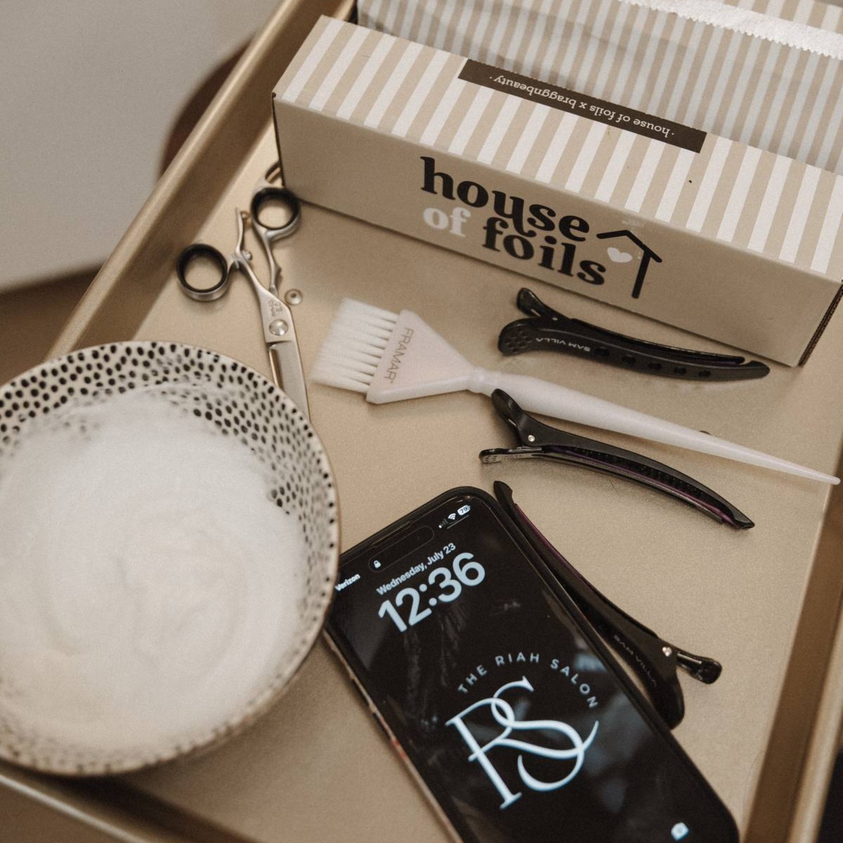 Lived in Blonde Dimension at The Riah Salon (Katie Young/Emily Murphy) in Lakeland, FL