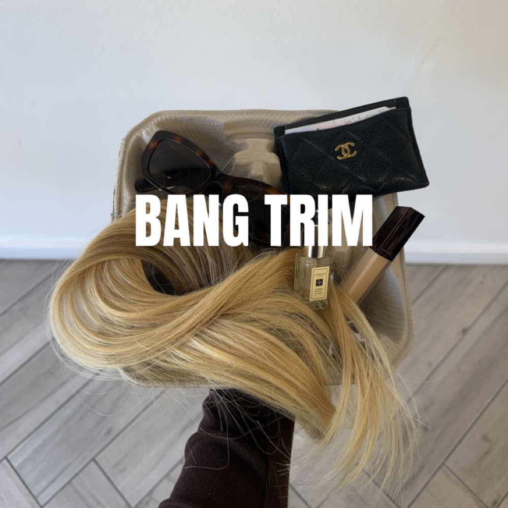 Bang Trim at Colored By Christa in Scottsdale, AZ