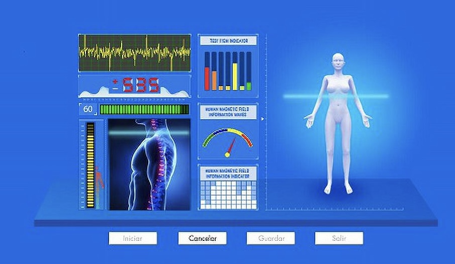 Quantum Magnetic Scan