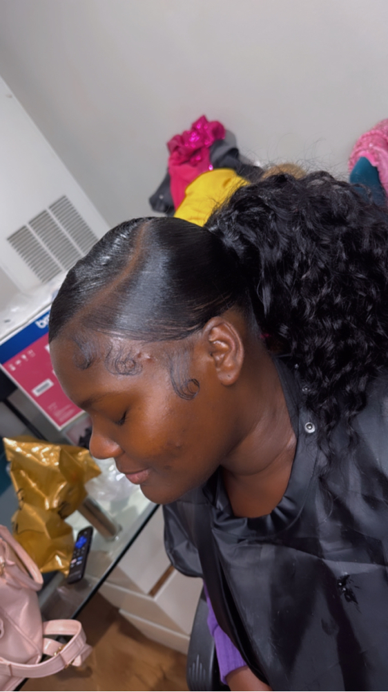 Natural Hair Ponytail